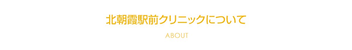 北朝霞駅前クリニックについて