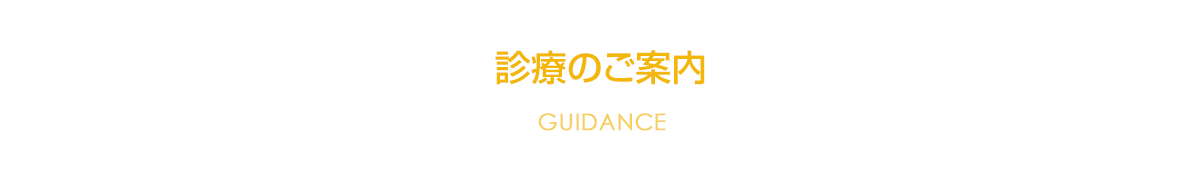 診療のご案内